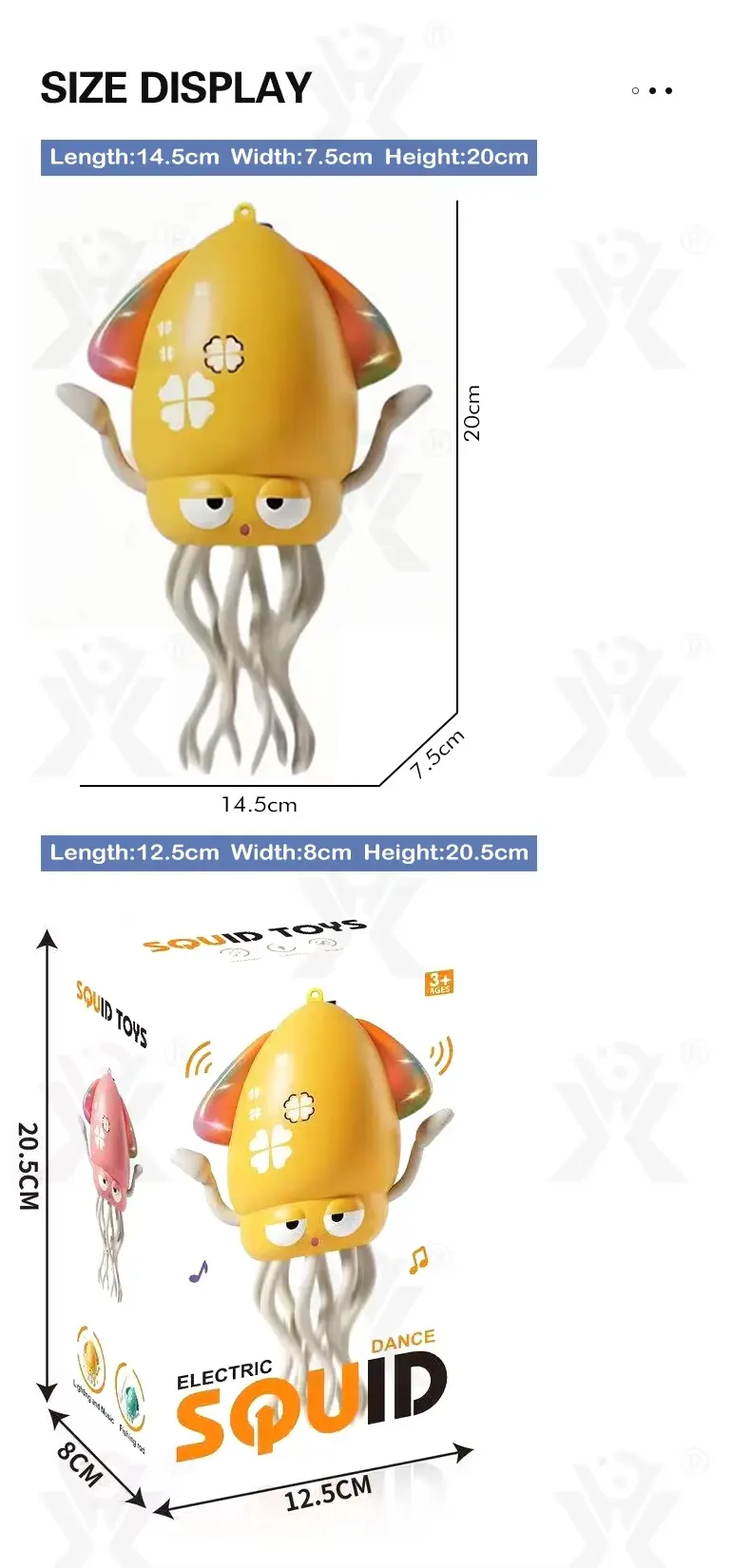 Dancing Octopus Toy For Toddlers (TB-4956345) — illustrated product details, panel 9