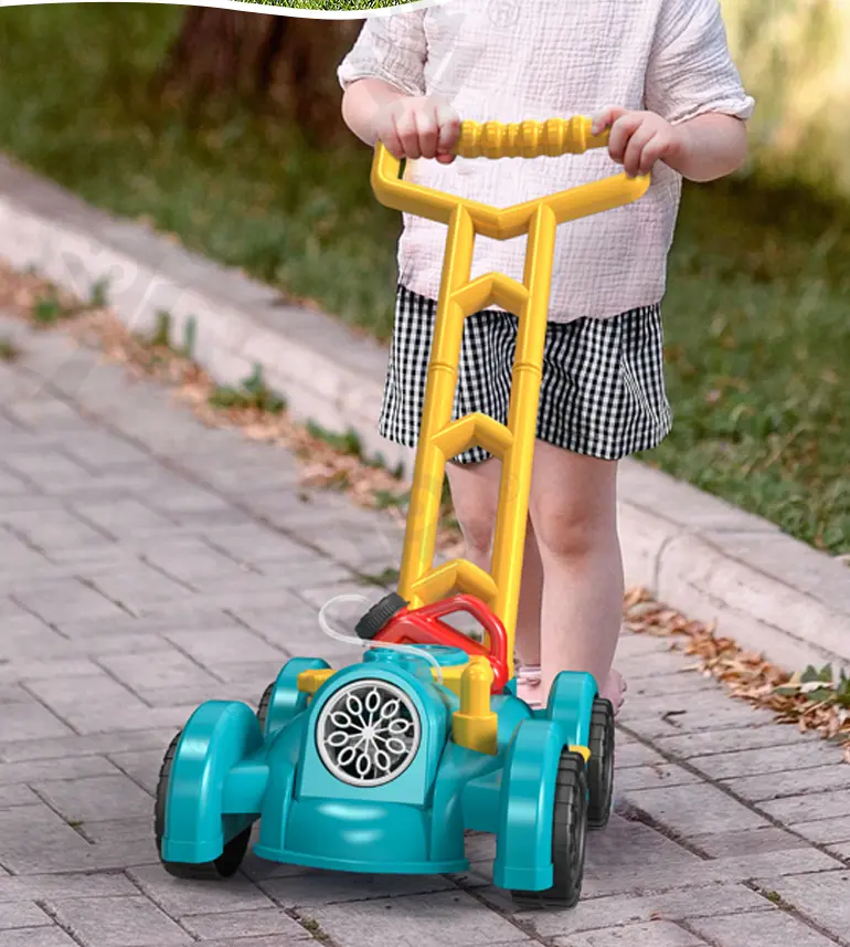 Bubble Mower For Toddlers, Bubble Blower Toy Supply (TB-4241318) — illustrated product details, panel 2