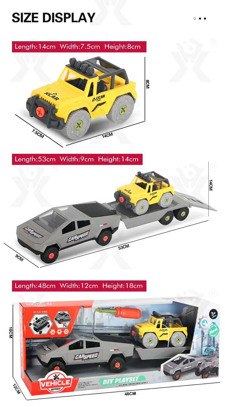 DlY Inertia Cyber Truck Toy (TB-4467886) — illustrated product details, panel 6