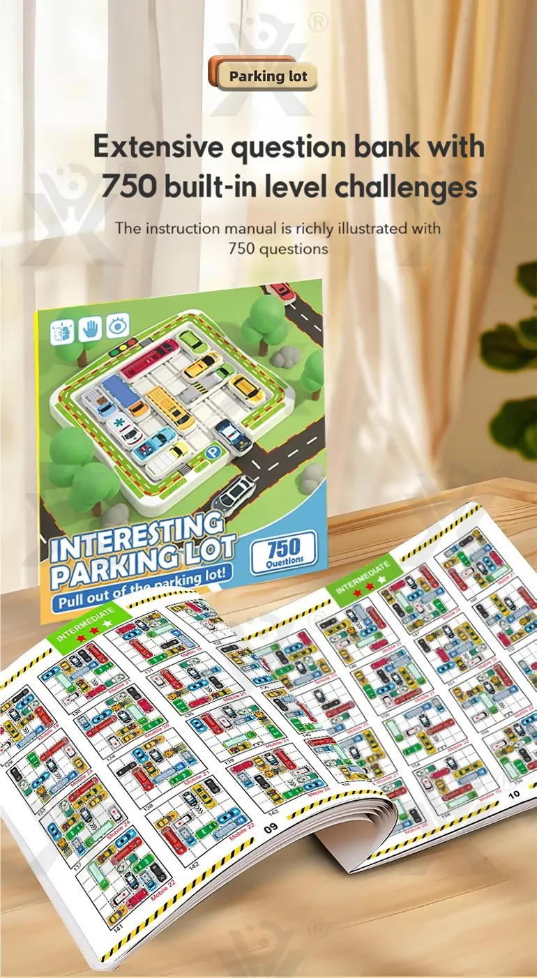 Puzzle Parking Lot Game Supply (TB-5124868) — illustrated product details, panel 9