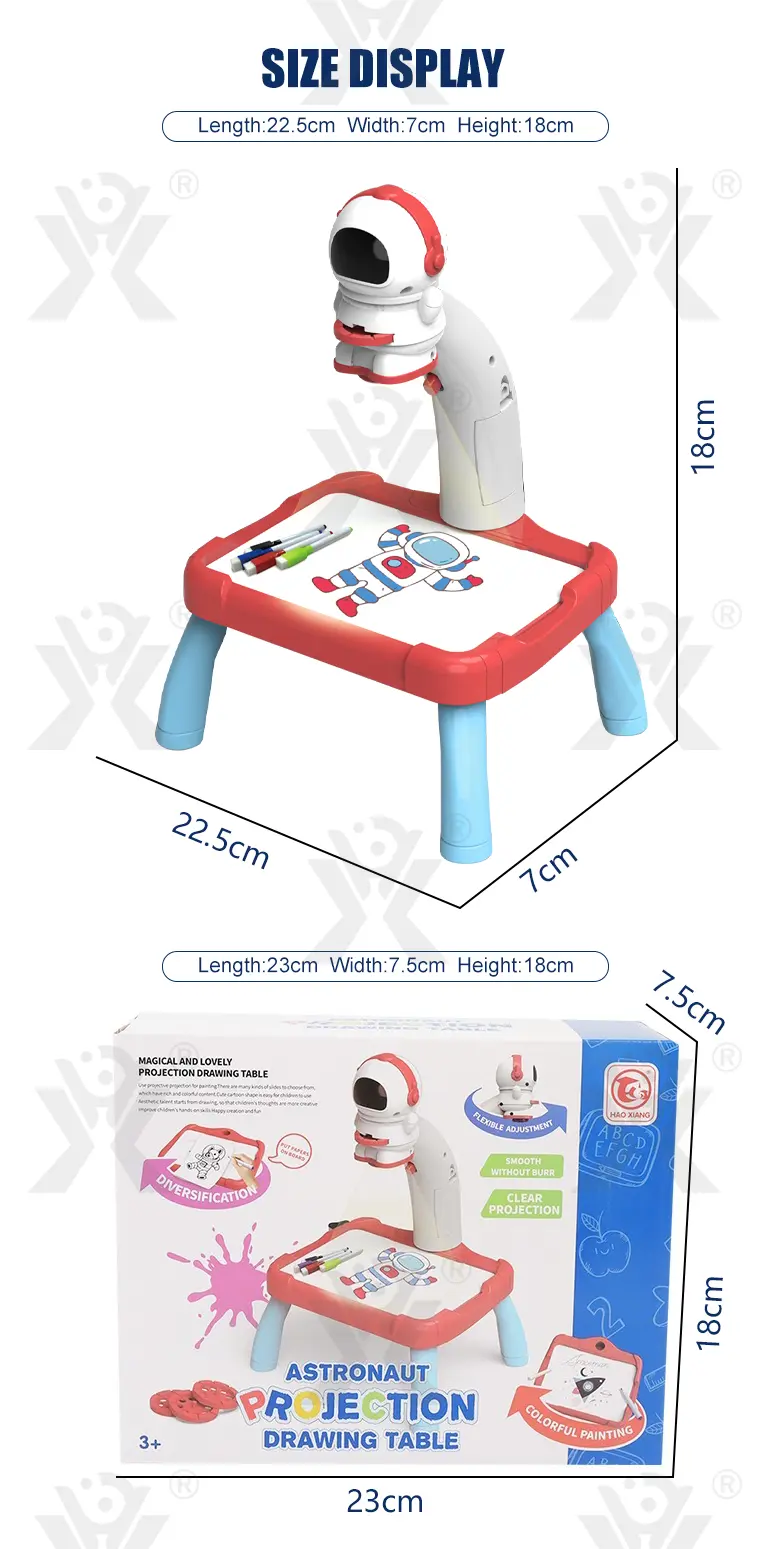 Kids Projection Drawing Table (TB-4040472) — illustrated product details, panel 6