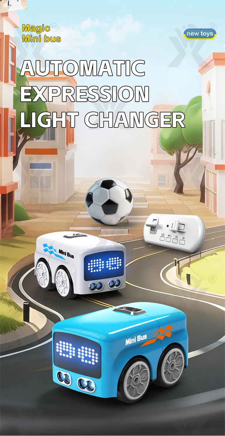 Magic RC Mini Bus, 4 Modes (TB-5010734) — illustrated product details, panel 1