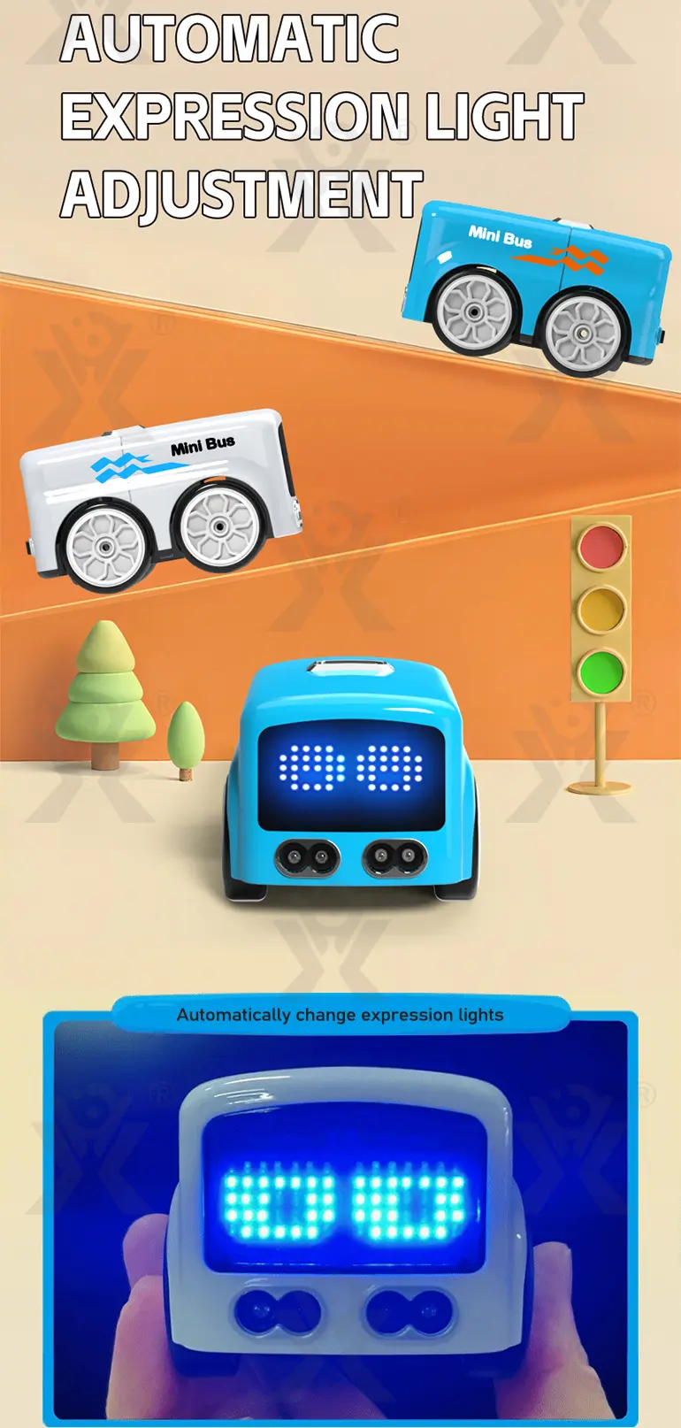 Magic RC Mini Bus, 4 Modes (TB-5010734) — illustrated product details, panel 9