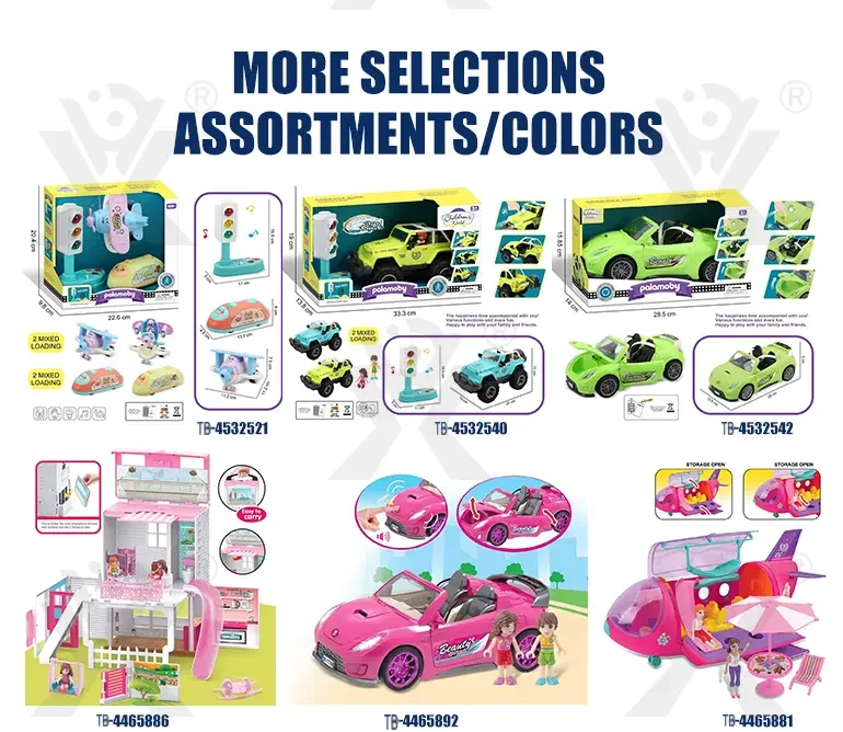 Doll Car Set, Beach Sports Car Wholesale For Kids (TB-5175206) — illustrated product details, panel 5