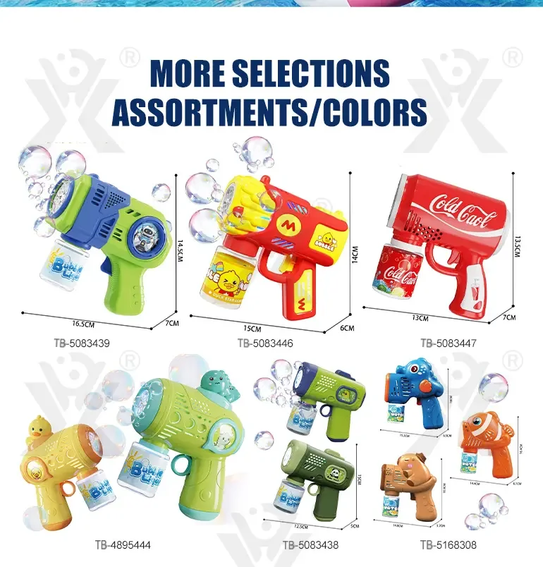 Pet Bubble Gun Toy for Kids (TB-4895444) — illustrated product details, panel 8