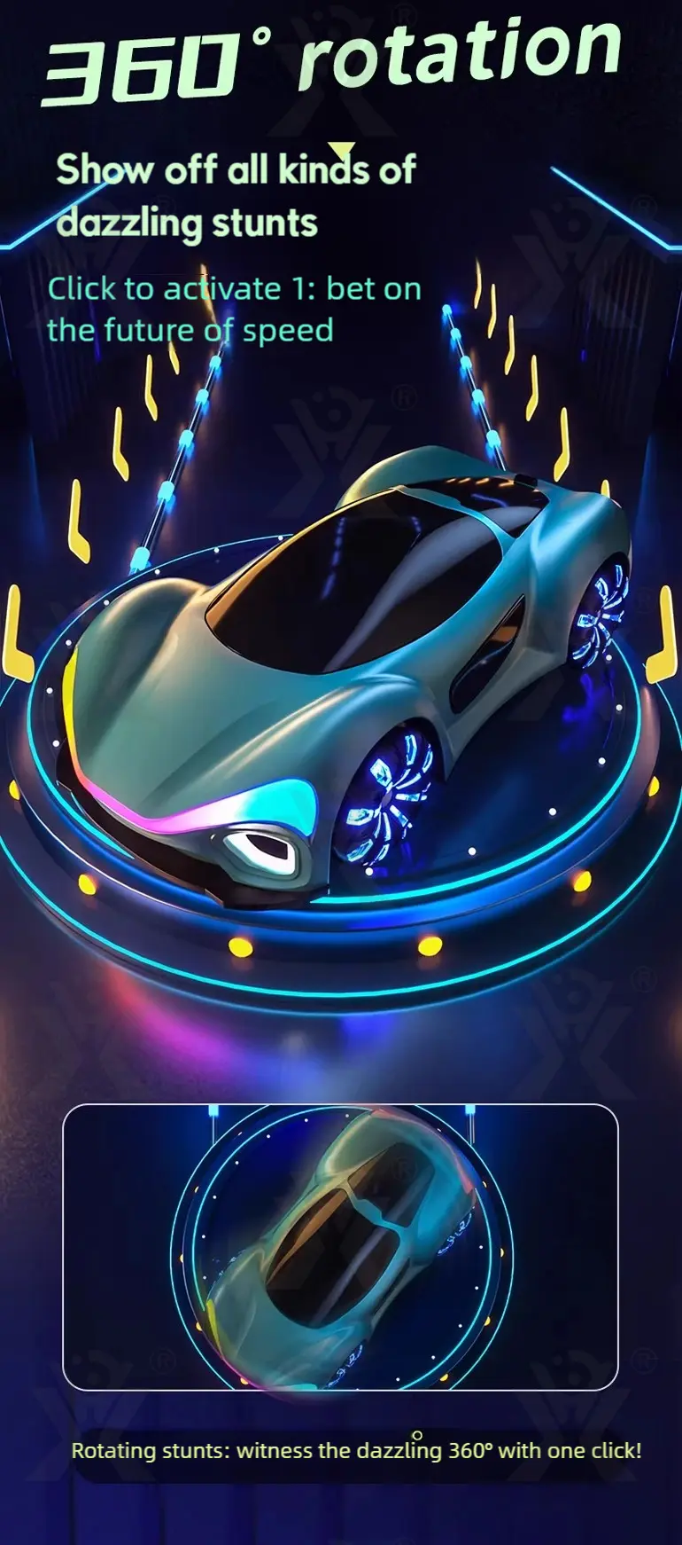 Sci-Fi RC Car with Gesture Control (TB-5170035) — illustrated product details, panel 8
