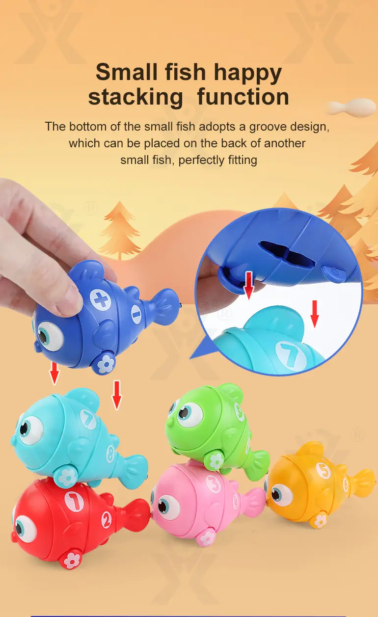 Magnetic Fishing Toy, Electric Moving Fish Bath Toys (TB-4357878) — illustrated product details, panel 4