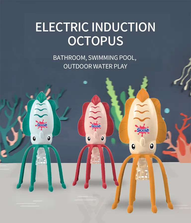 Squid Bath Toy Supplier (TB-4262337) — illustrated product details, panel 1