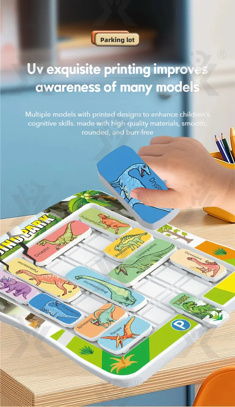 Puzzle Dinosaur Card Game (TB-5124865) — illustrated product details, panel 4