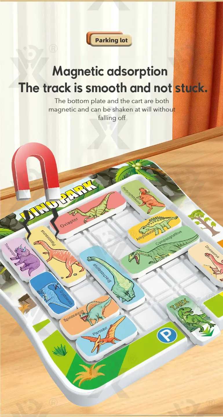 Puzzle Dinosaur Card Game (TB-5124865) — illustrated product details, panel 6