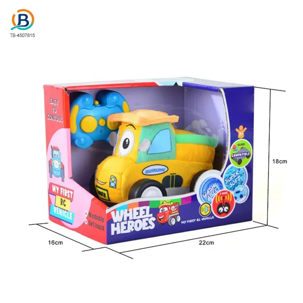 RC Plush Car Toy, Engineering Theme (TB-4507815) — product photograph 4