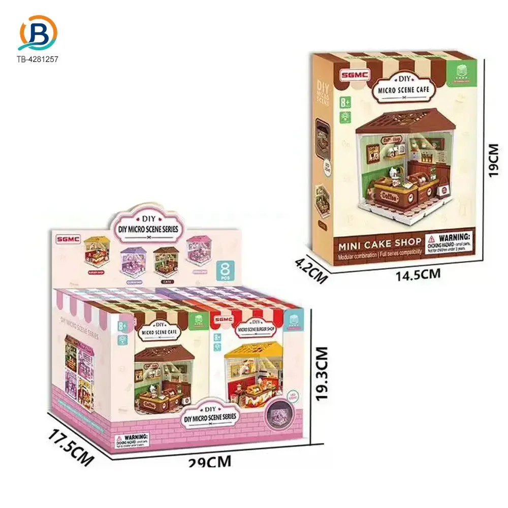 DIY Micro Scene Store Kit, DIY Mini House (TB-5169824) — product photograph 4