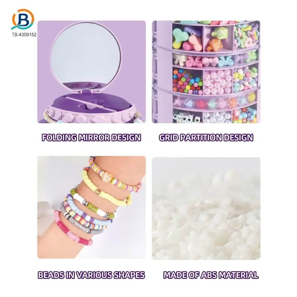 DIY Jewelry Set Toy with mirror (TB-4309152) — product photograph 5