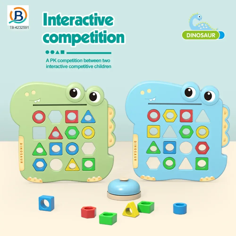 Shape Pairing Puzzle Toy, Dinosaur Outlook (TB-4232591) — product photograph 4