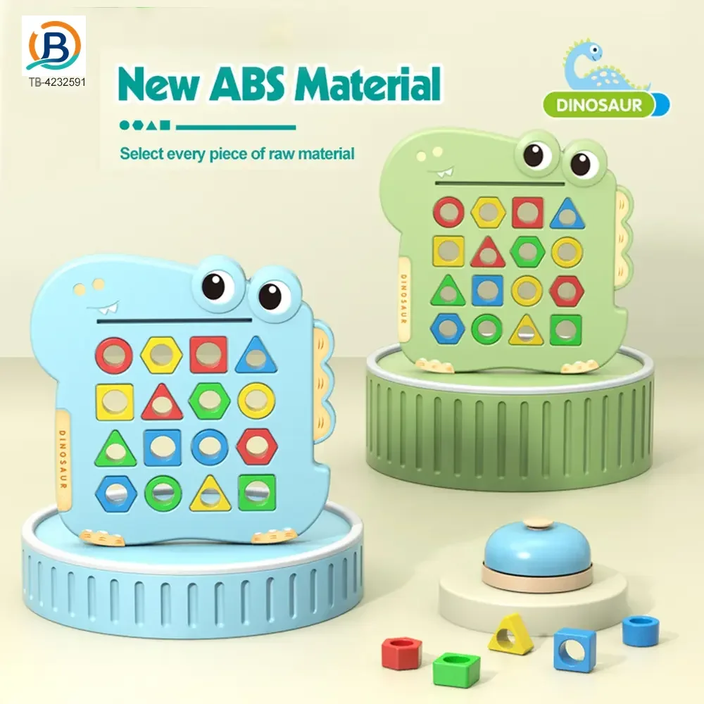 Shape Pairing Puzzle Toy, Dinosaur Outlook (TB-4232591) — product photograph 6