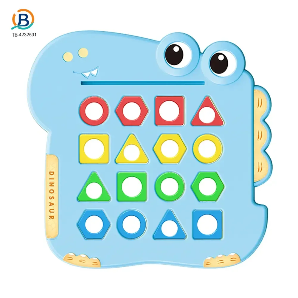 Shape Pairing Puzzle Toy, Dinosaur Outlook (TB-4232591) — product photograph 9