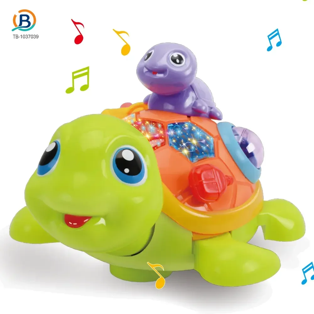 Electric Turtle Toy with Musical Light -China Toy Factory (TB-1037039) — product photograph 1
