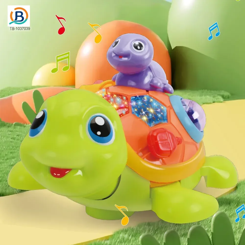 Electric Turtle Toy with Musical Light -China Toy Factory (TB-1037039) — product photograph 2