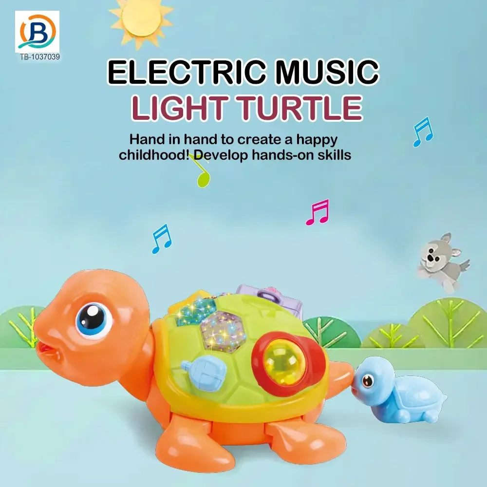 Electric Turtle Toy with Musical Light -China Toy Factory (TB-1037039) — product photograph 3