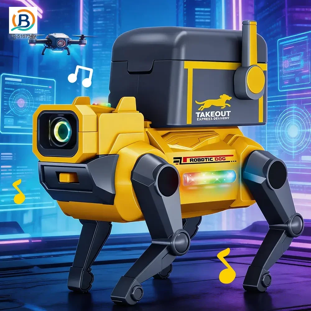 Takeout Robot Dog Toy (TB-5167349) — product photograph 2
