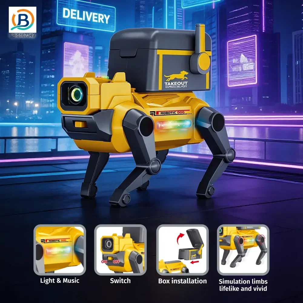 Takeout Robot Dog Toy (TB-5167349) — product photograph 4