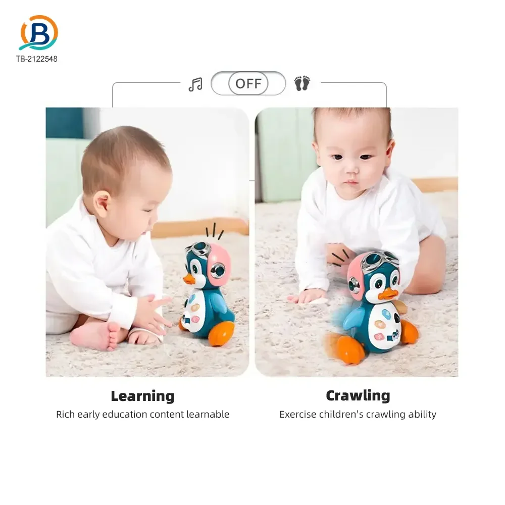 Electric Penguin Toys, Crawling and Learning Modes (TB-2122548) — product photograph 4