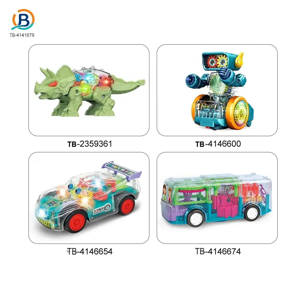 Walking Robot Dog Toy, Transparent Gear Rear (TB-4141679) — product photograph 5