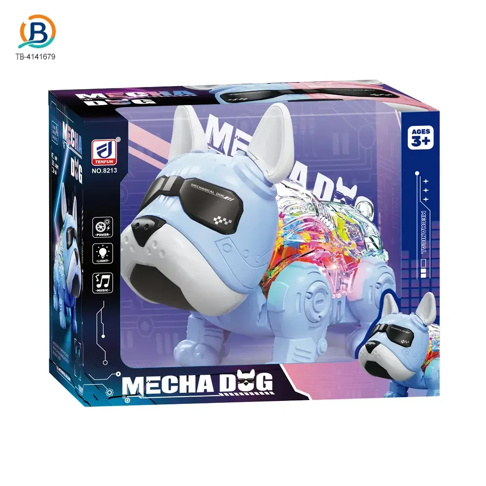 Walking Robot Dog Toy, Transparent Gear Rear (TB-4141679) — product photograph 6