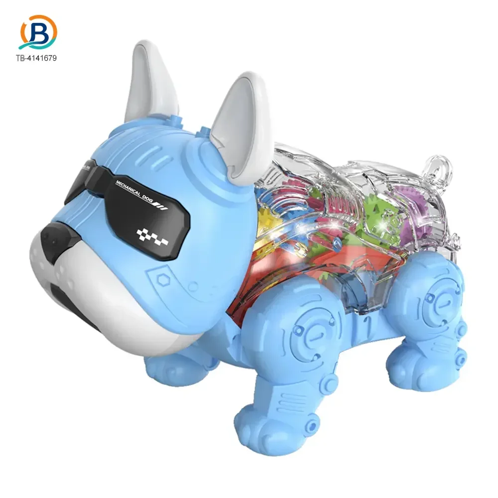 Walking Robot Dog Toy, Transparent Gear Rear (TB-4141679) — product photograph 7