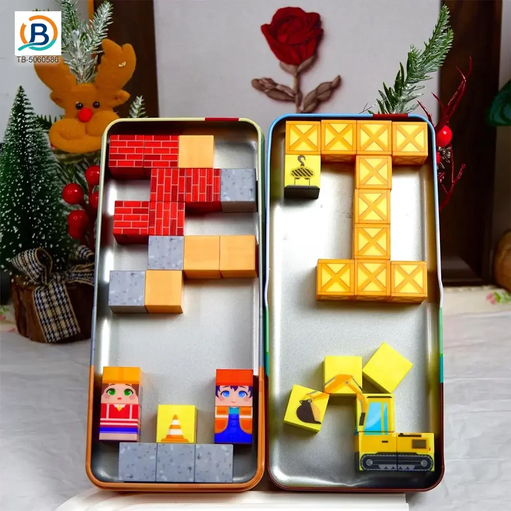 Travel Magnetic Blocks Toys, Portable Mini Size (TB-5060586) — product photograph 2
