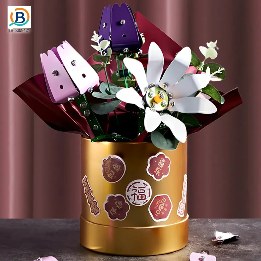 Metal Flower DIY Bouquet, External Flower (TB-5069421) — product photograph 2