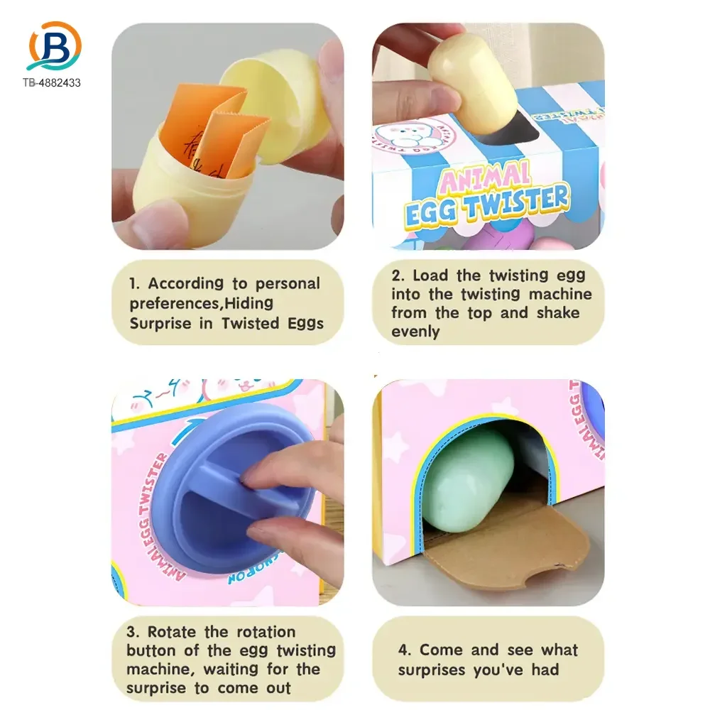 Gashapon Machine Toy, Pet Egg Twister Supply (TB-4882433) — product photograph 5
