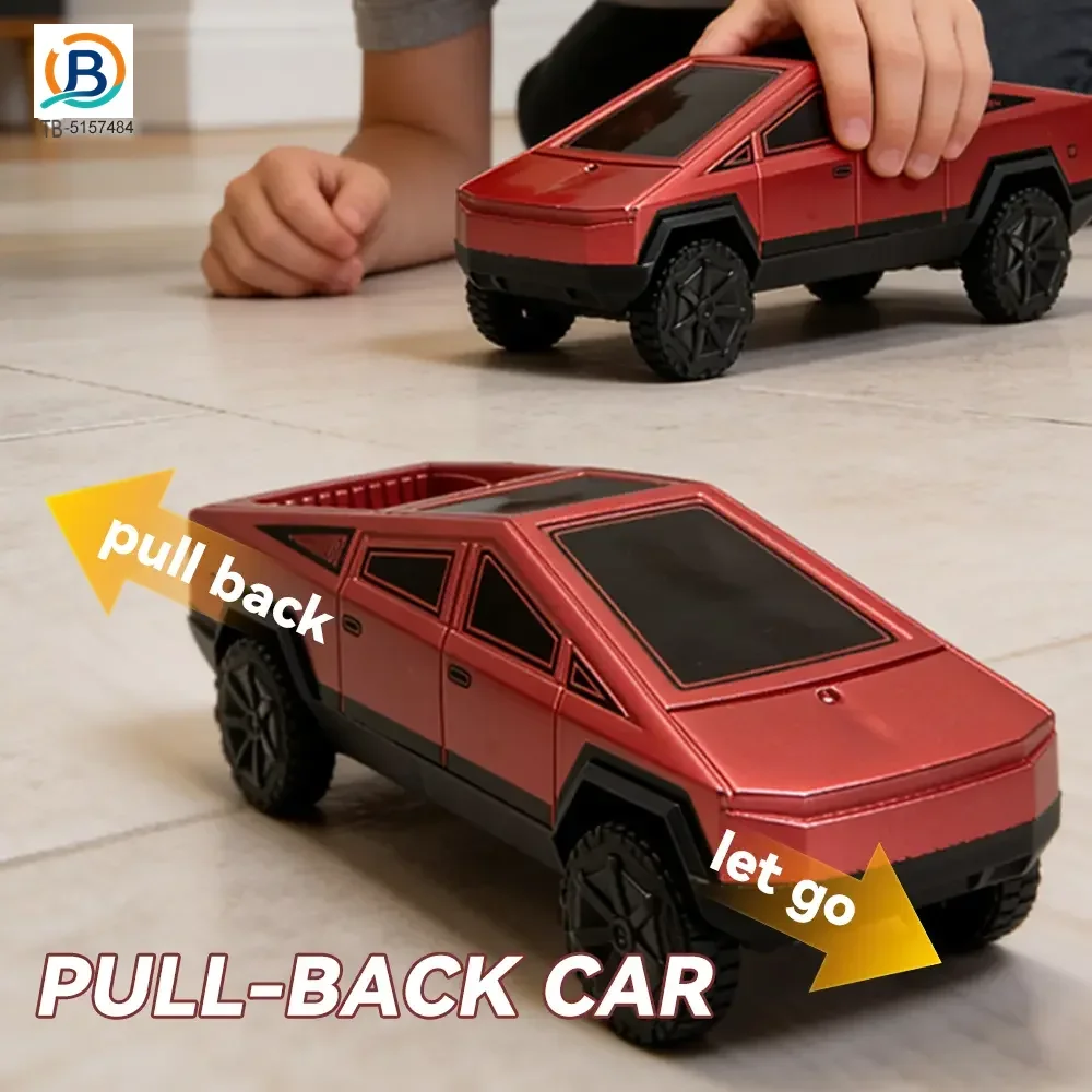 Cyber Truck Pull-Back Toy Car Set (TB-5157484) — product photograph 3
