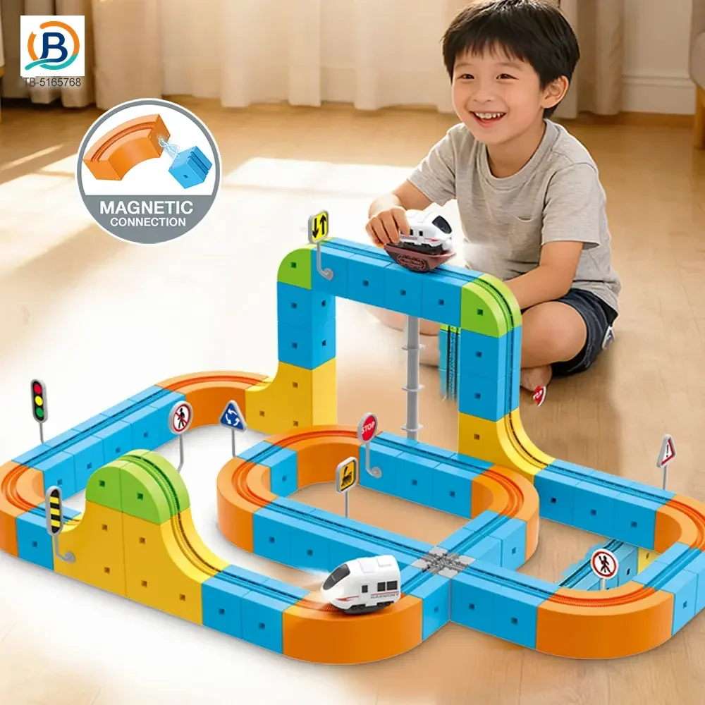 Magnetic Train Track Set, Electric Train Toy Set (TB-5165768) — product photograph 2