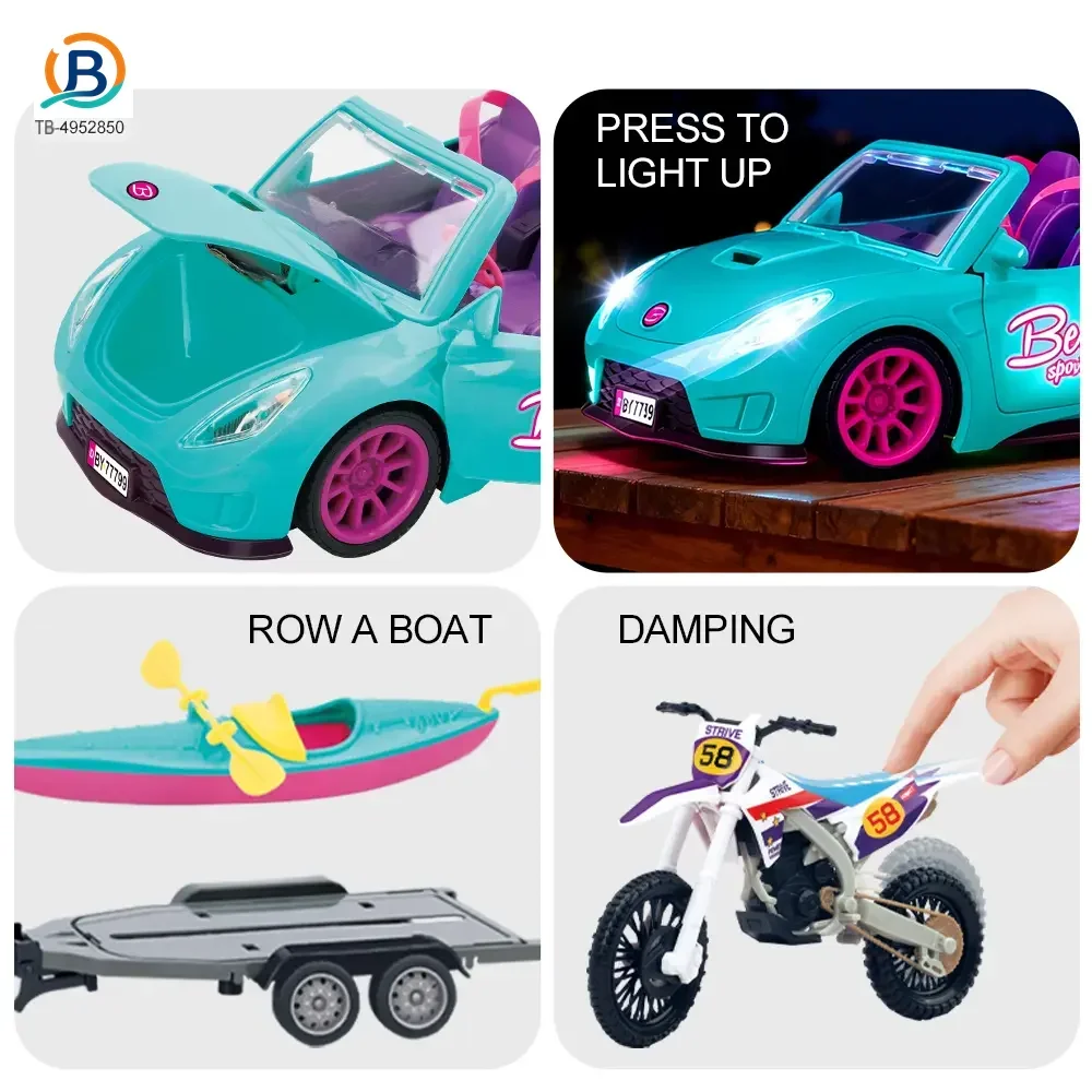 Doll Car Set, Beach Sports Car Wholesale For Kids (TB-5175206) — product photograph 2