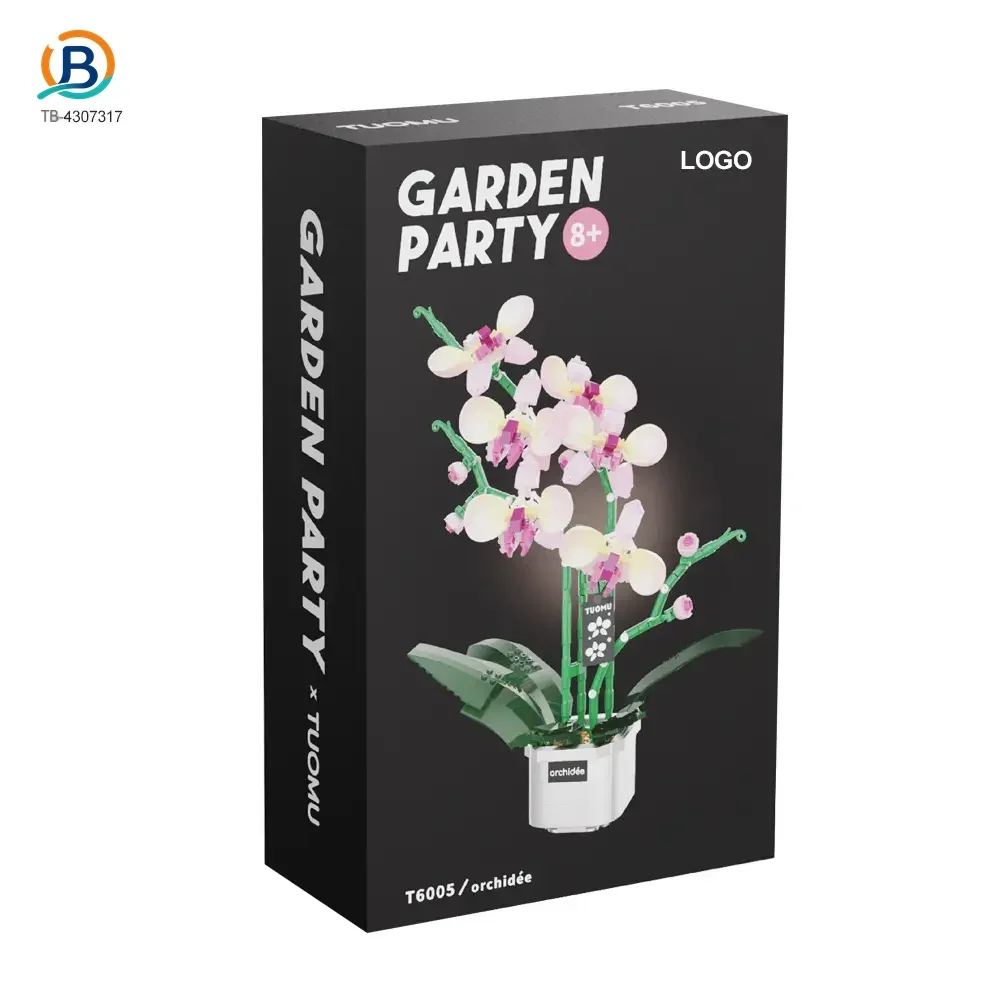 Flower Building Blocks Toy, Decor Use and Fun (TB-4307317) — product photograph 6
