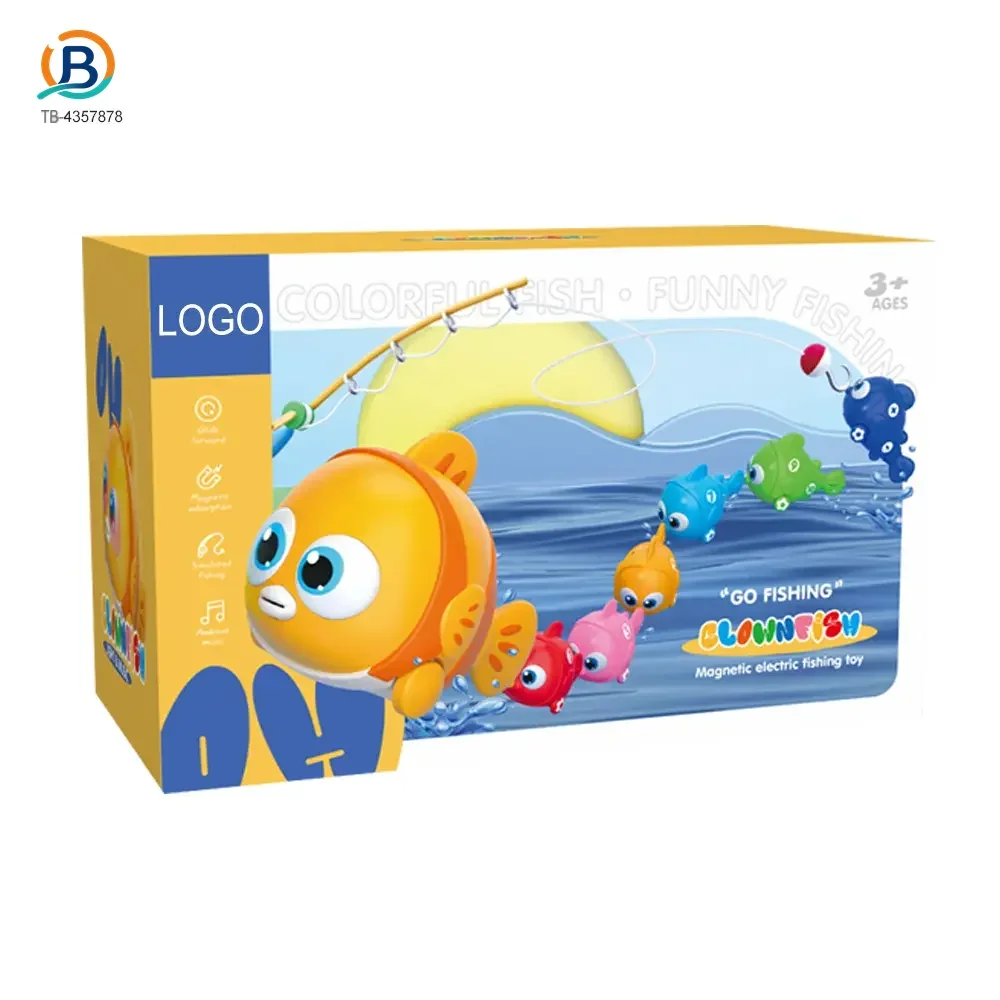 Magnetic Fishing Toy, Electric Moving Fish Bath Toys (TB-4357878) — product photograph 8