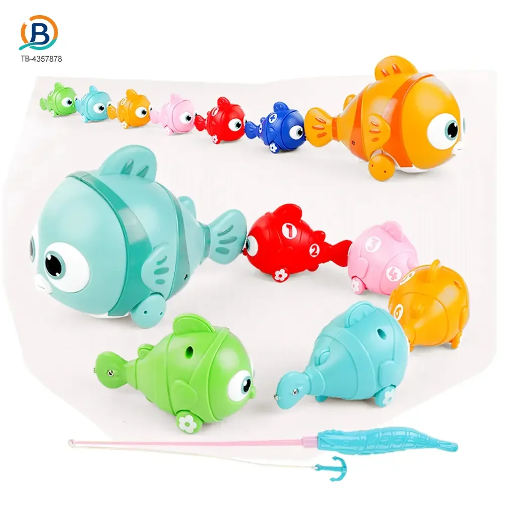 Magnetic Fishing Toy, Electric Moving Fish Bath Toys (TB-4357878) — product photograph 9