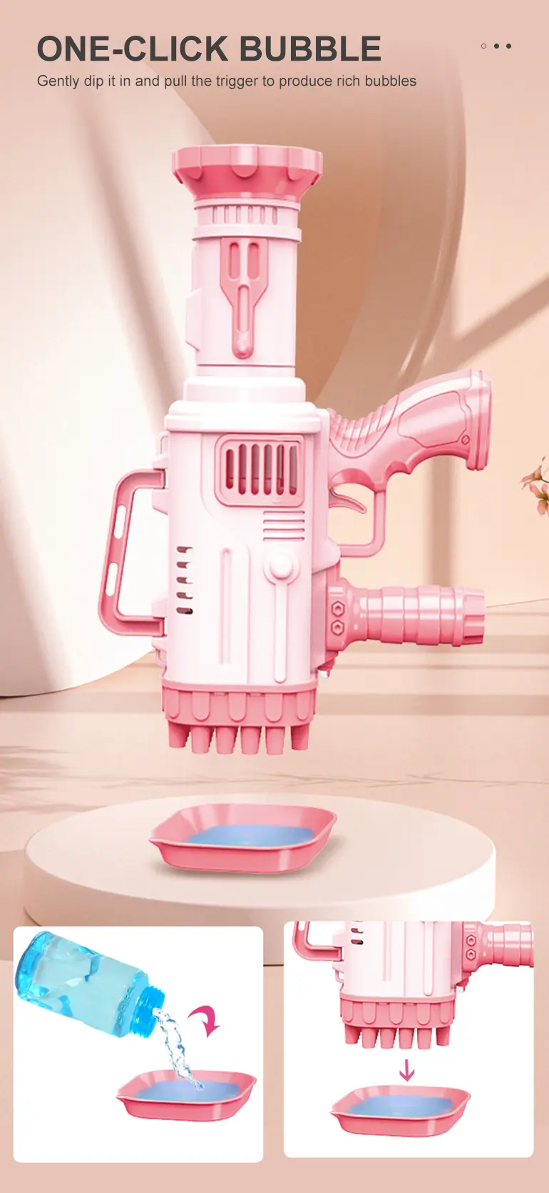 Bazooka Bubble Gun Supply (TB-2271038) — illustrated product details, panel 2