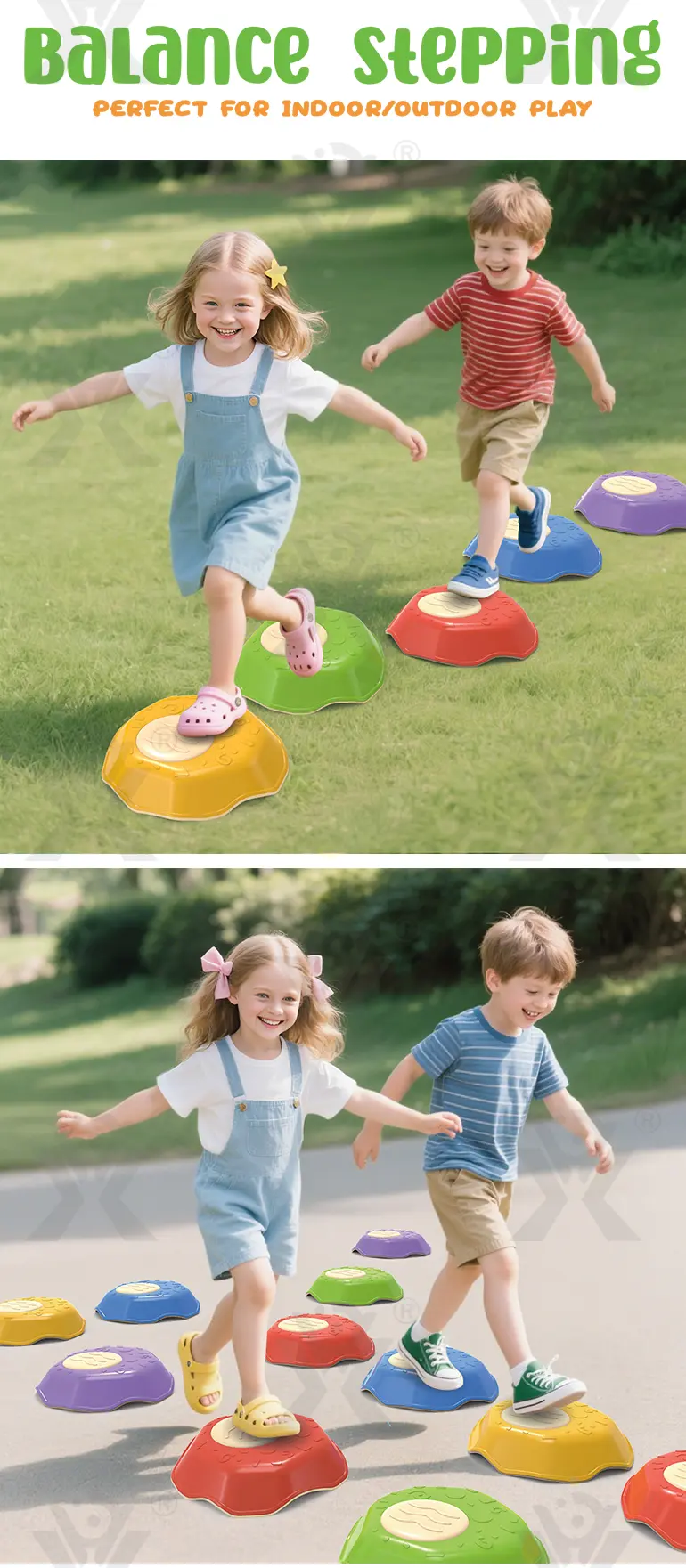 Balance Stepping Stones Toy, Factory Supply (TB-5084096) — illustrated product details, panel 3