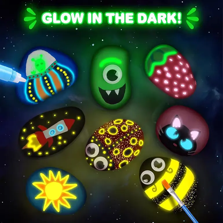 Kids DIY Rock Painting Kit (TB-5033534) — illustrated product details, panel 4