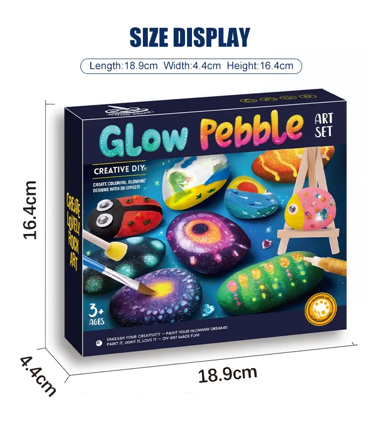 Kids DIY Rock Painting Kit (TB-5033534) — illustrated product details, panel 9