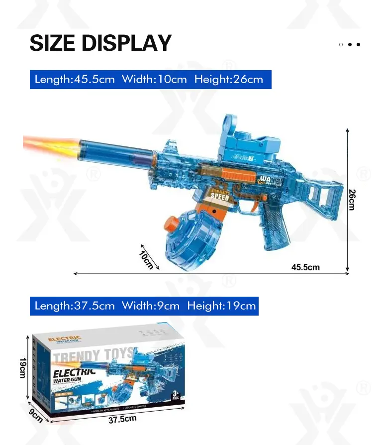 Electric Water Gun, Factory Direct Supply (TB-4430327) — illustrated product details, panel 8