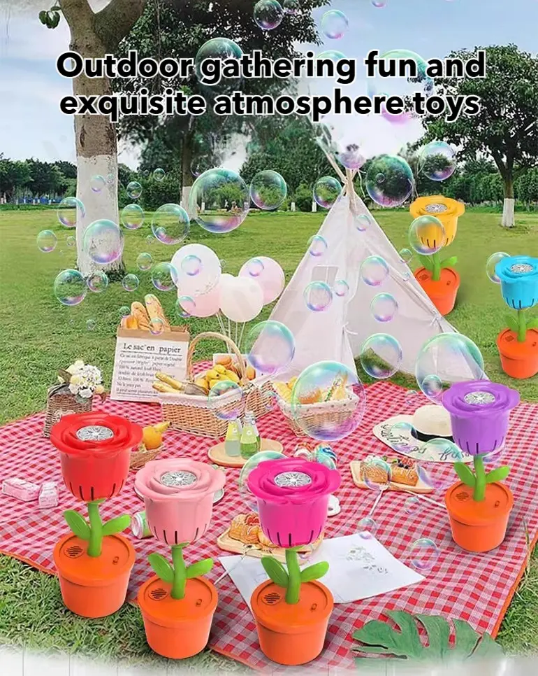 Electric Rose Bubble Machine (TB-4908593) — illustrated product details, panel 6