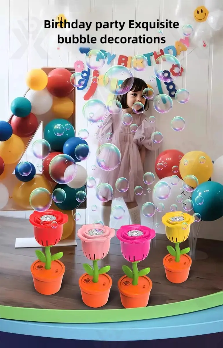 Electric Rose Bubble Machine (TB-4908593) — illustrated product details, panel 7