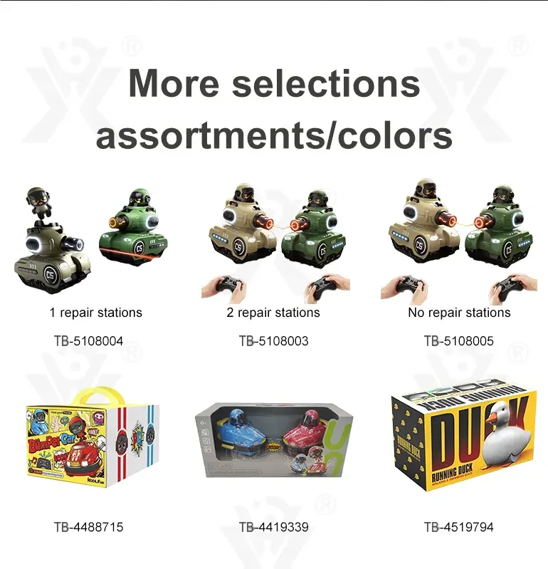 Infrared Combat Tank Supply, RC Tank Toy (TB-5108003) — illustrated product details, panel 9