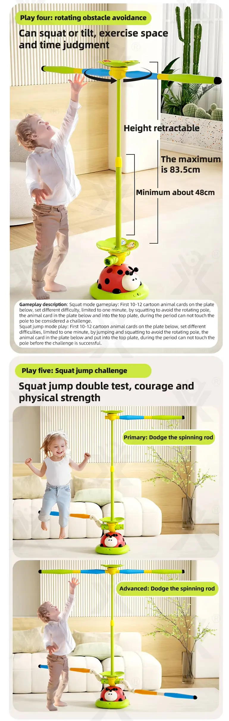 Exercise Machine Toy, 5 in 1 Musical Jump Toys (TB-4524279) — illustrated product details, panel 5
