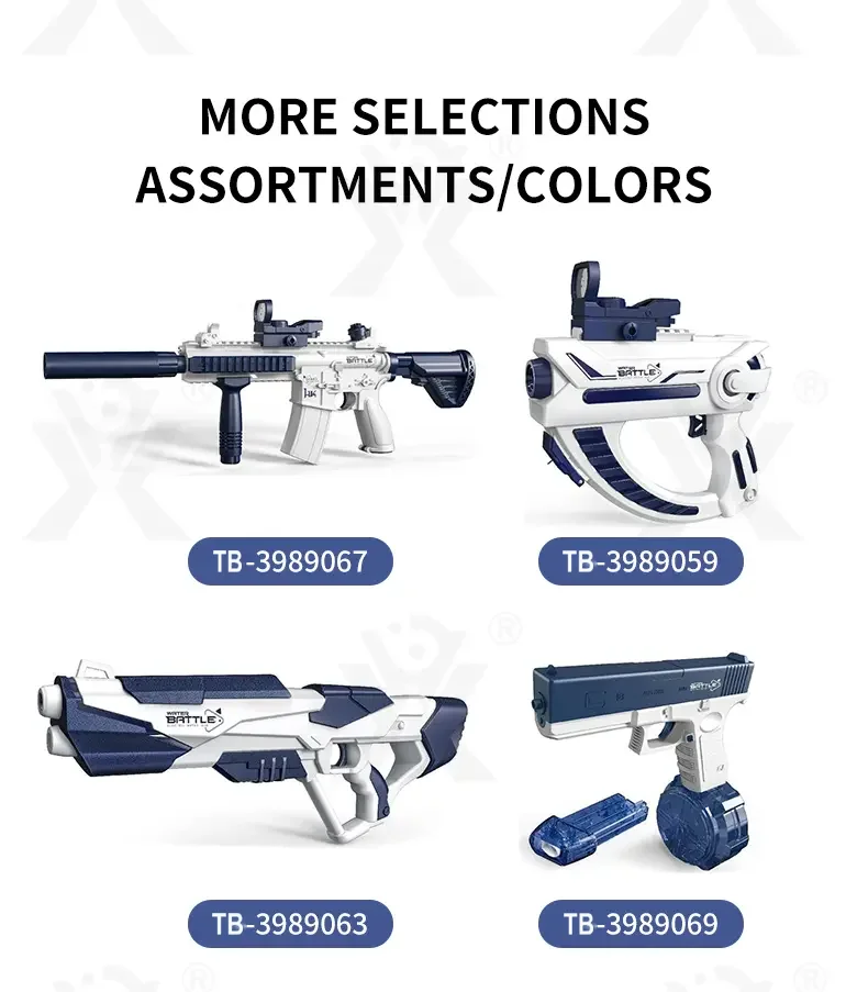 Electric M416 Water Gun (TB-3989067) — illustrated product details, panel 10