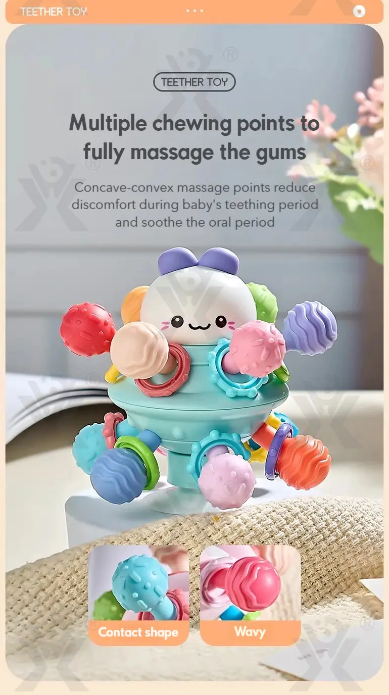 Manhattan Atomic Sphere Toy, Feledorashia Baby Toy, Montessori Sensory Toy Supply (TB-4365013) — illustrated product details, panel 4