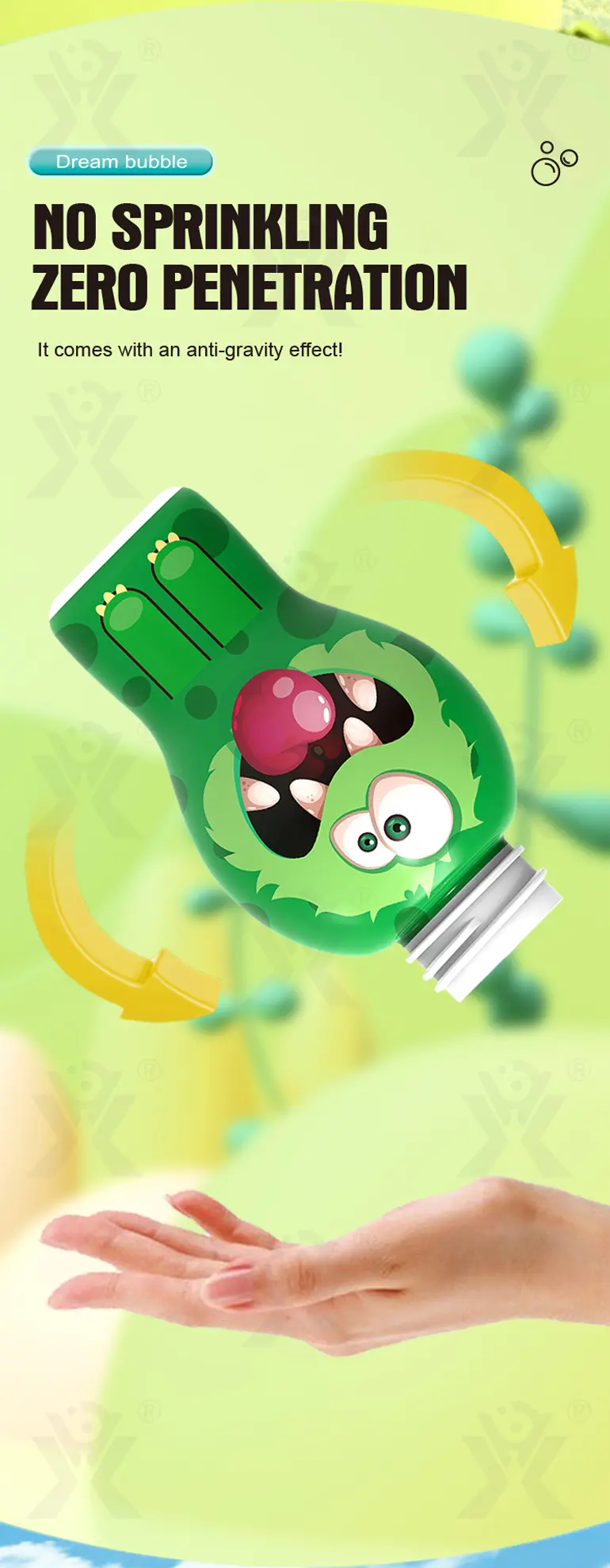 Monster Bubble Bottle, Bubble Blowing Water Toy (TB-4999566) — illustrated product details, panel 3